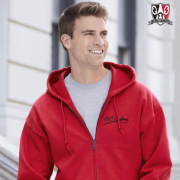 Personalised zip hood example