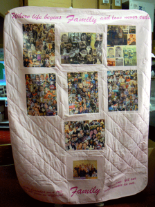 Printing Onlto Supplied Quilt