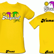 Personailsed Holiday T Shirts