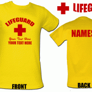 Custom Lifeguard Stag Party T Shirts
