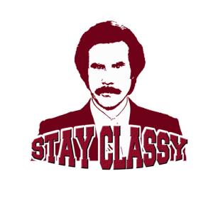 Stay Classy - Anchorman T Shirt