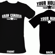 Star Personalised Holiday Tees
