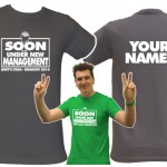 Under New Management Stag Party T Shirt
