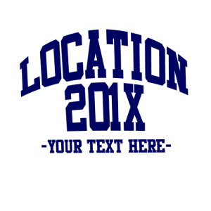 University Style Custom Holiday T Shirts