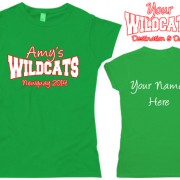 Custom Wildcats Hen Party T Shirt