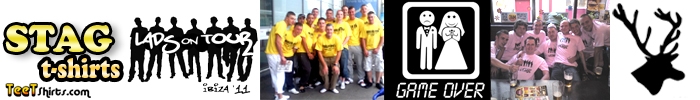 Stag T Shirt Strip