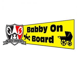Babby On Board Window Sticker