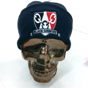 Black Country Beanie Hat Navy 2