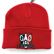 Black Country Beanie Hat Red 3