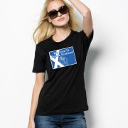 Welcome To Bonnie Scotland road sign Hoodie