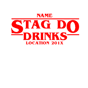 stag do drinks stranger things stag do