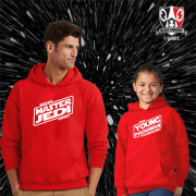 Jedi & Padawan Father & Child Hoodies
