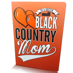 Black Country Mom Greetings Card