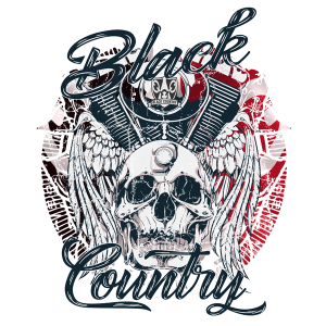 Black Country Skull & Pistons