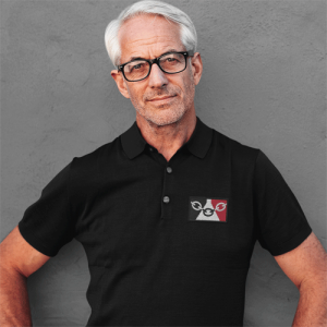 Black Country Flag Polo Shirt