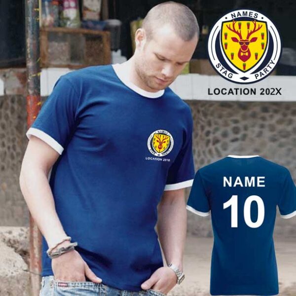 Scotland Football Stag T shirt